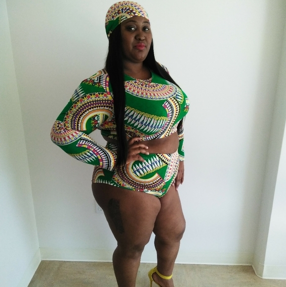 Printed Long Sleeve Bikinis